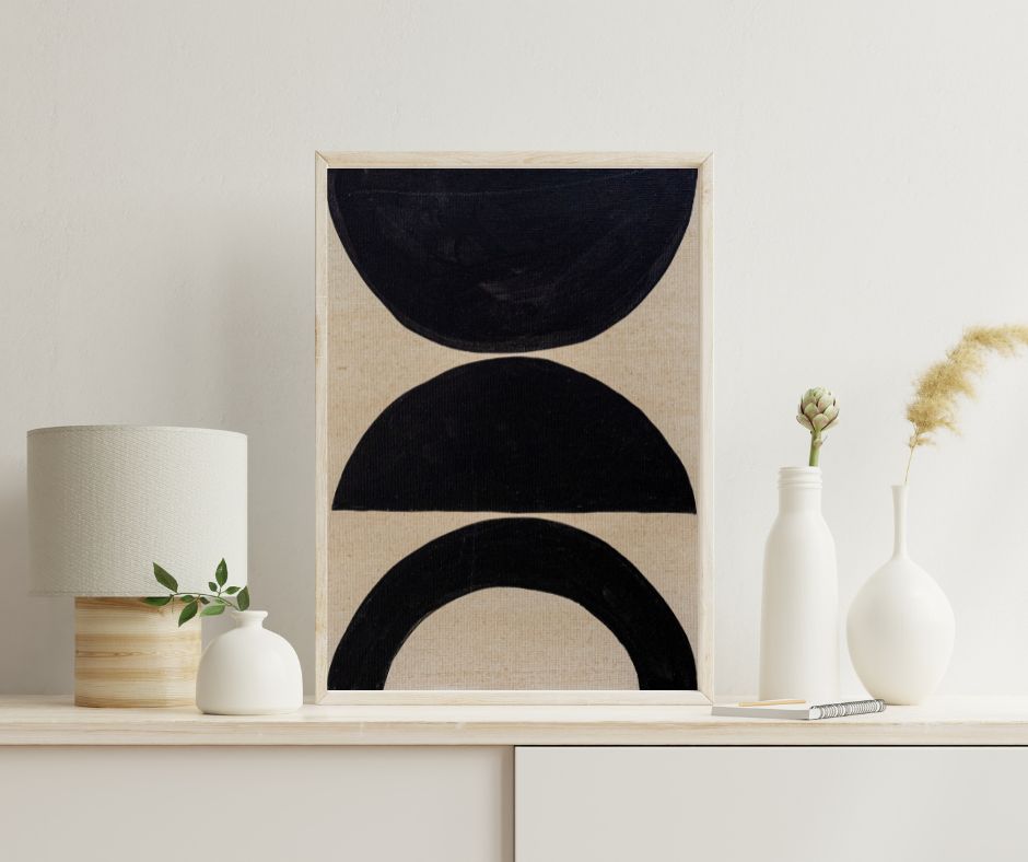 Minimalist Abstract Poster Print - Tania Bisaz