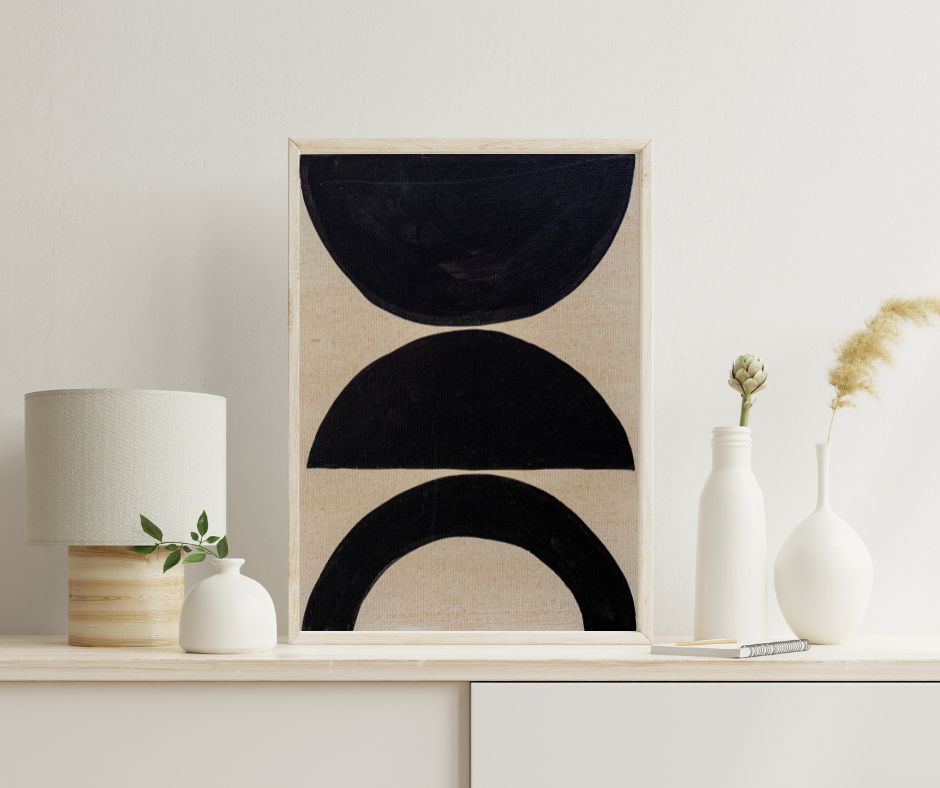 Minimalist Abstract Poster Print - Tania Bisaz