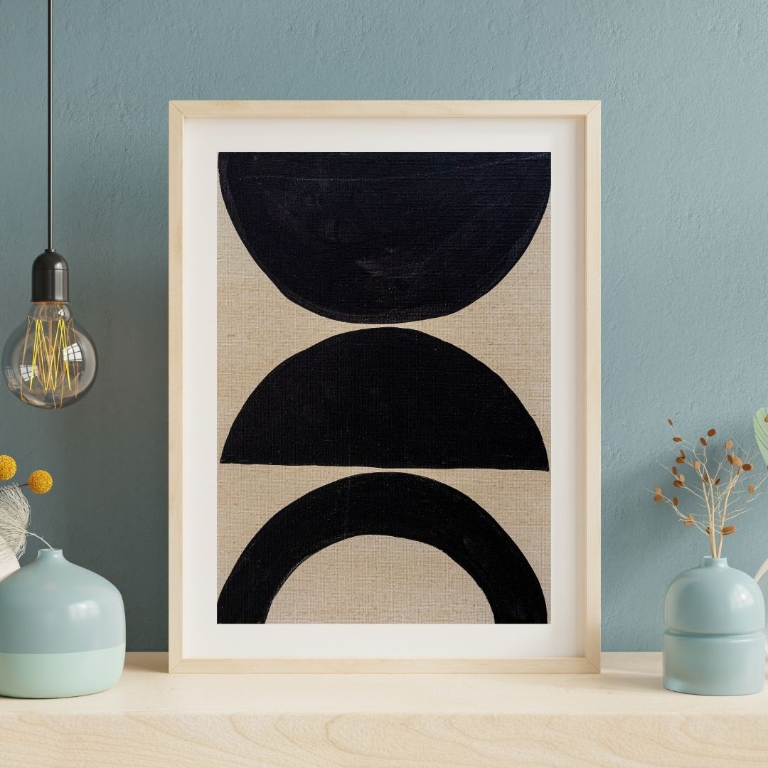 Minimalist Abstract Poster Print - Tania Bisaz