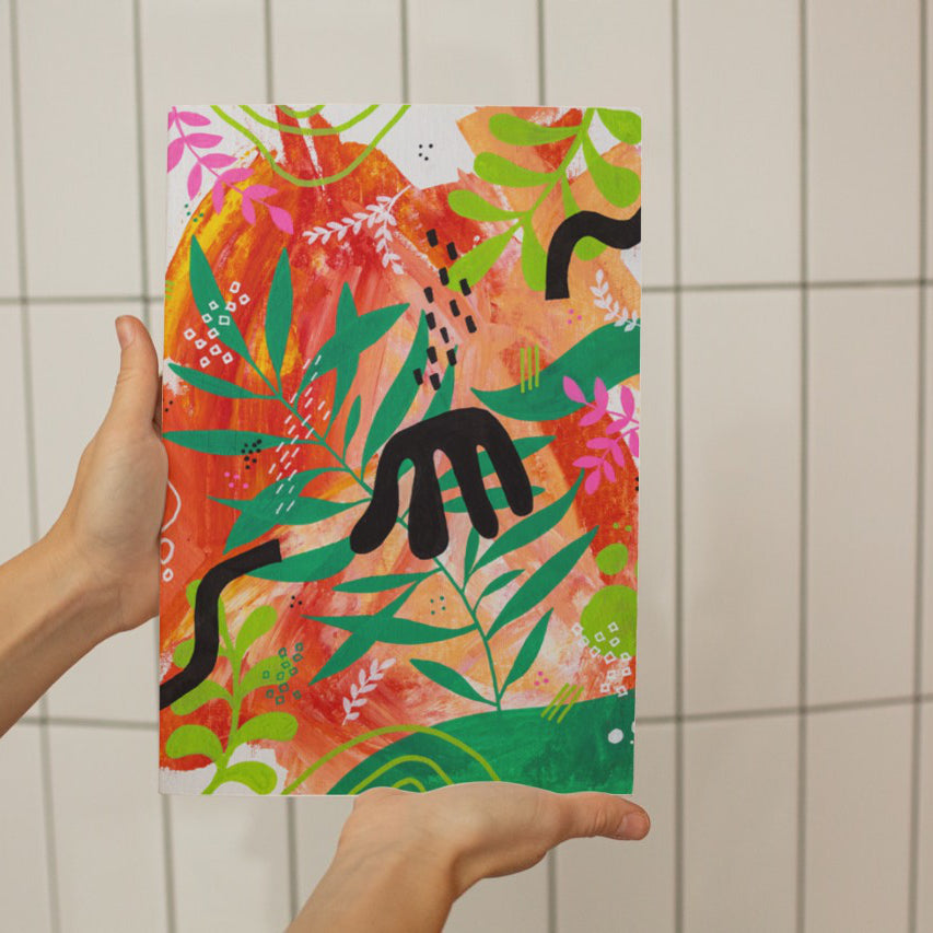 Abstract Botanical Poster Print - Tania Bisaz