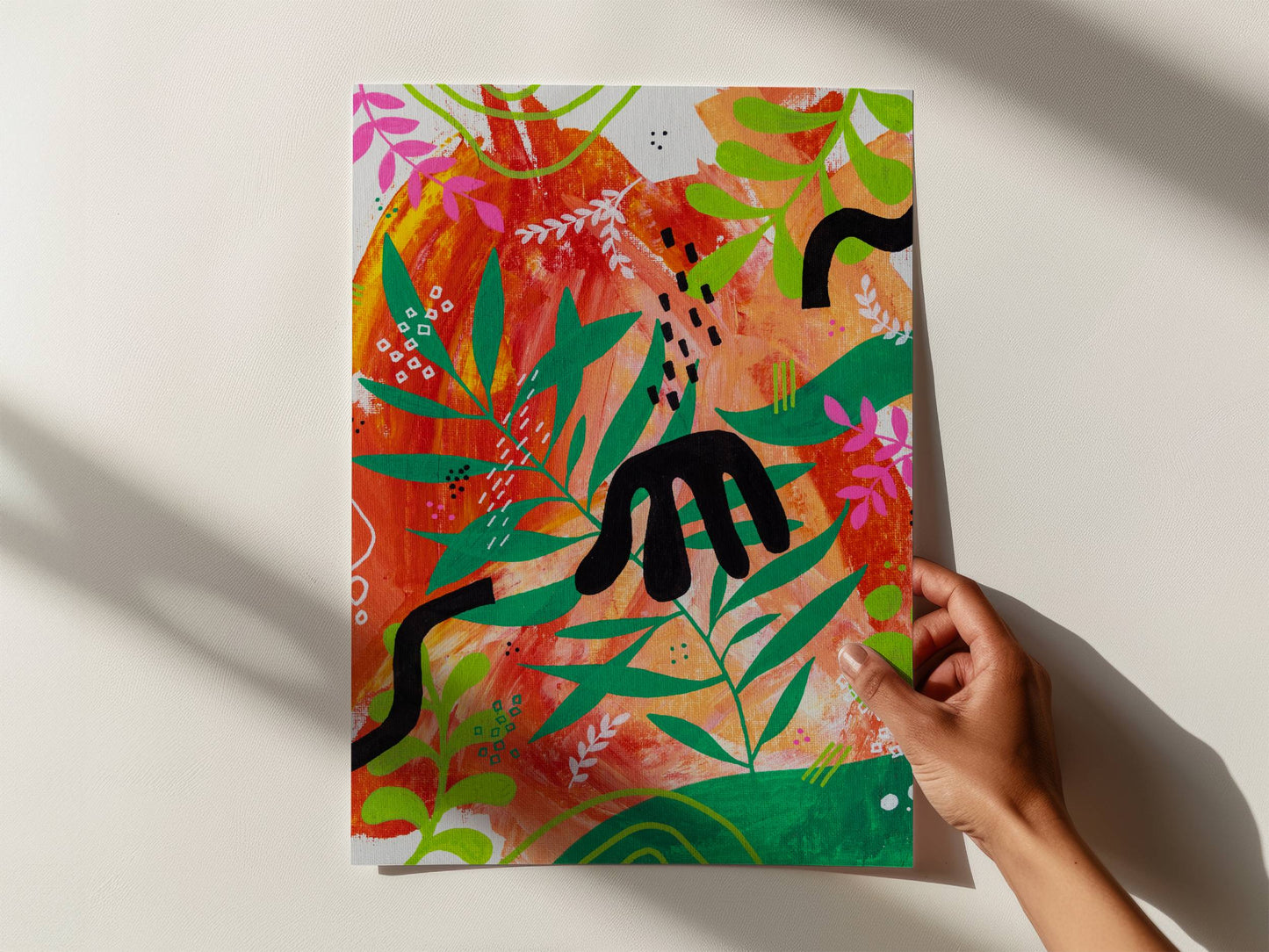 Abstract Botanical Poster Print - Tania Bisaz
