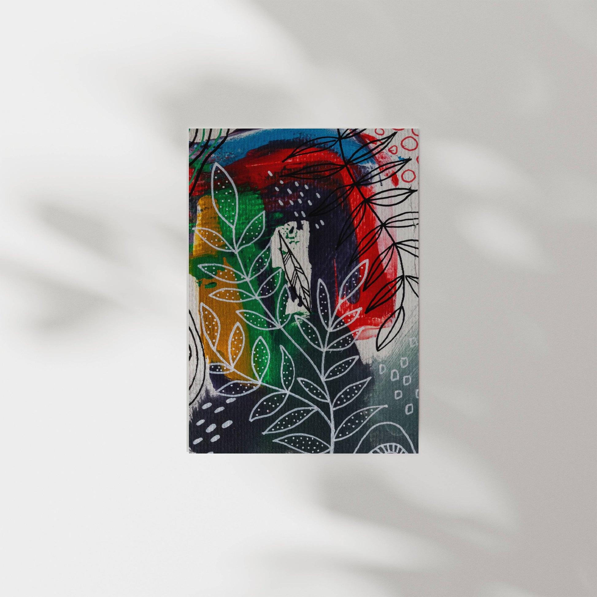 ABSTRACT ART POSTER PRINT