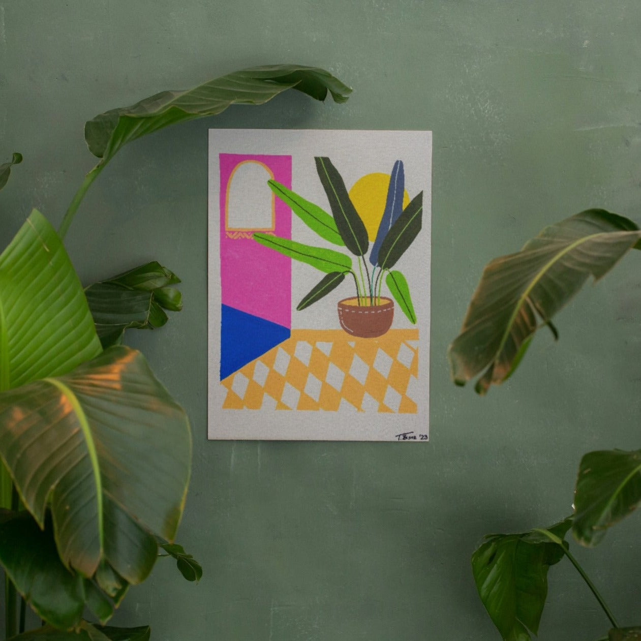 Botanical Poster Print - Tania Bisaz