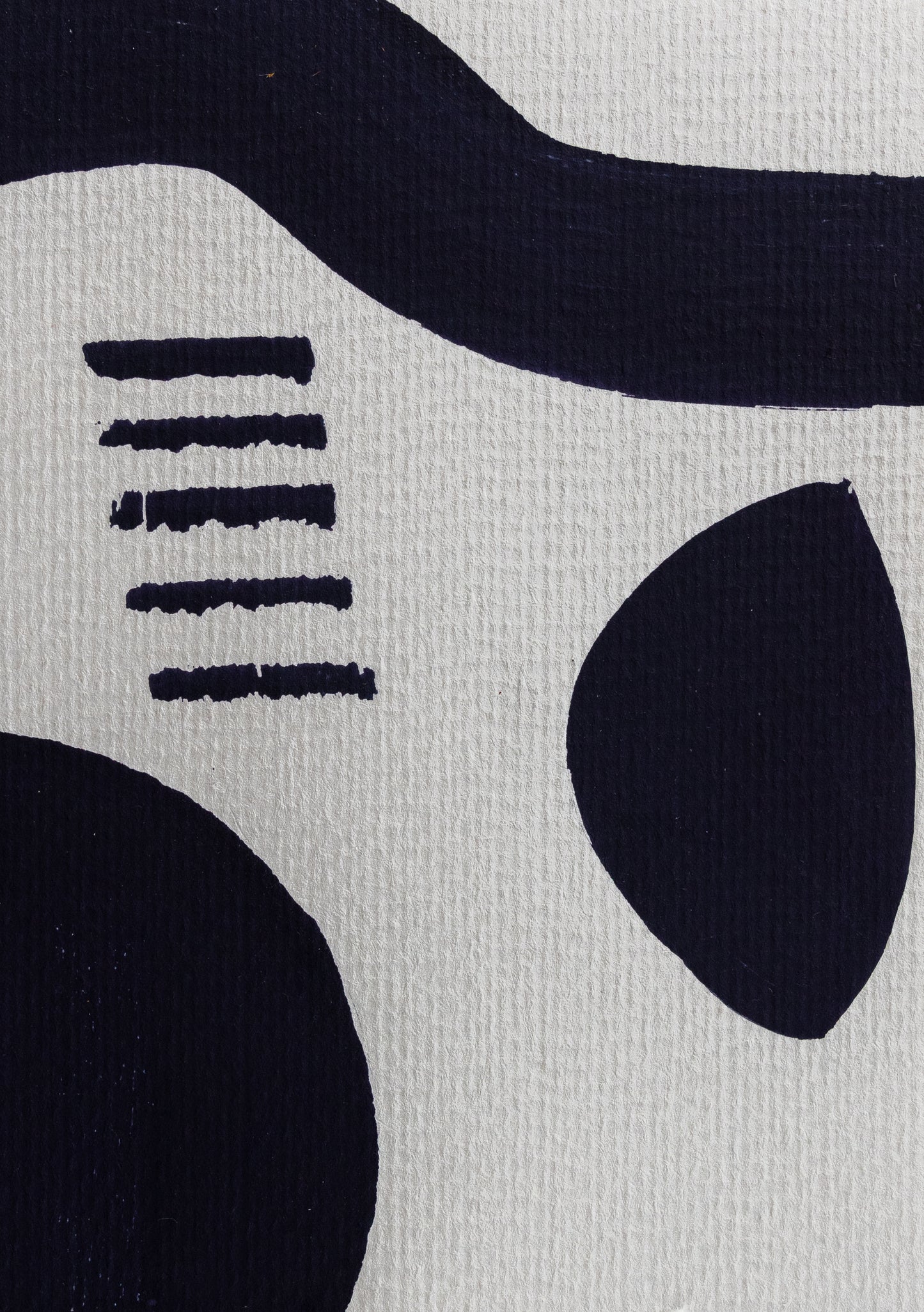 Set of 2 Original Abstract Paintings, with Passepartout - Tania Bisaz