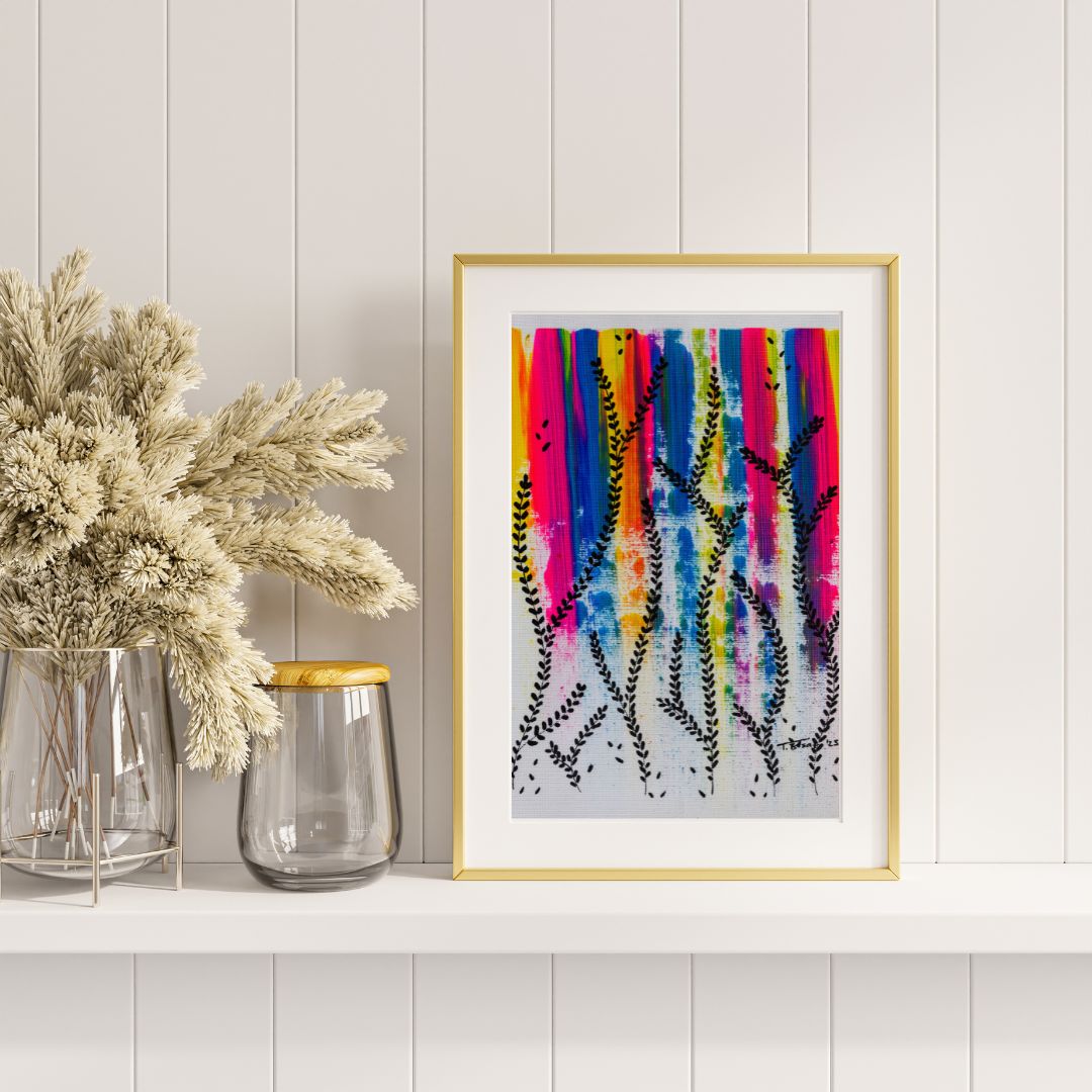 Abstract Botanical Poster Print - Tania Bisaz