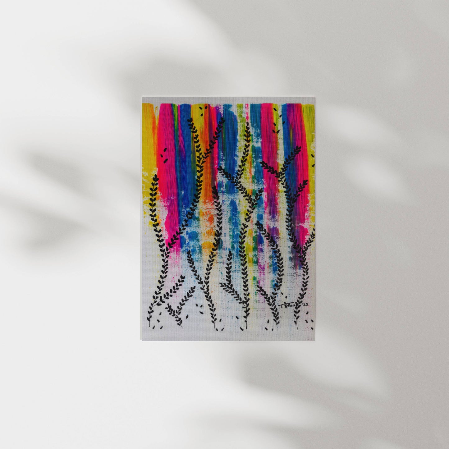 Abstract Botanical Poster Print - Tania Bisaz