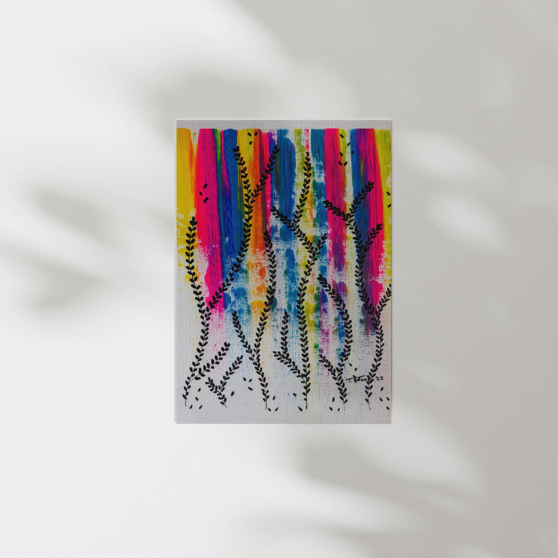 Abstract Botanical Poster Print - Tania Bisaz