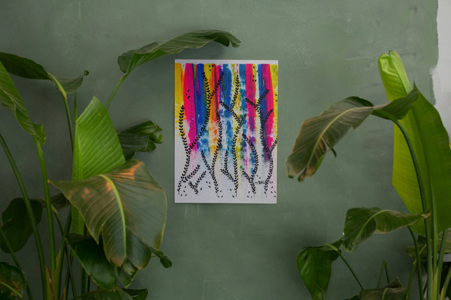Abstract Botanical Poster Print - Tania Bisaz