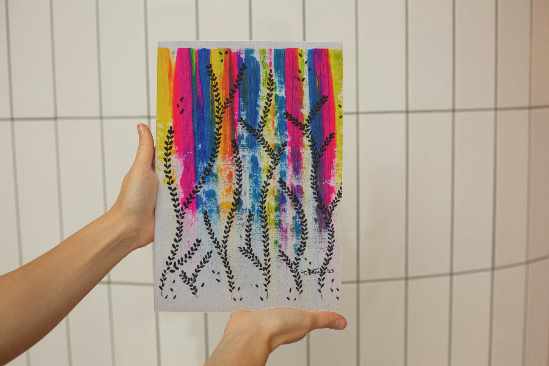 Abstract Botanical Poster Print - Tania Bisaz