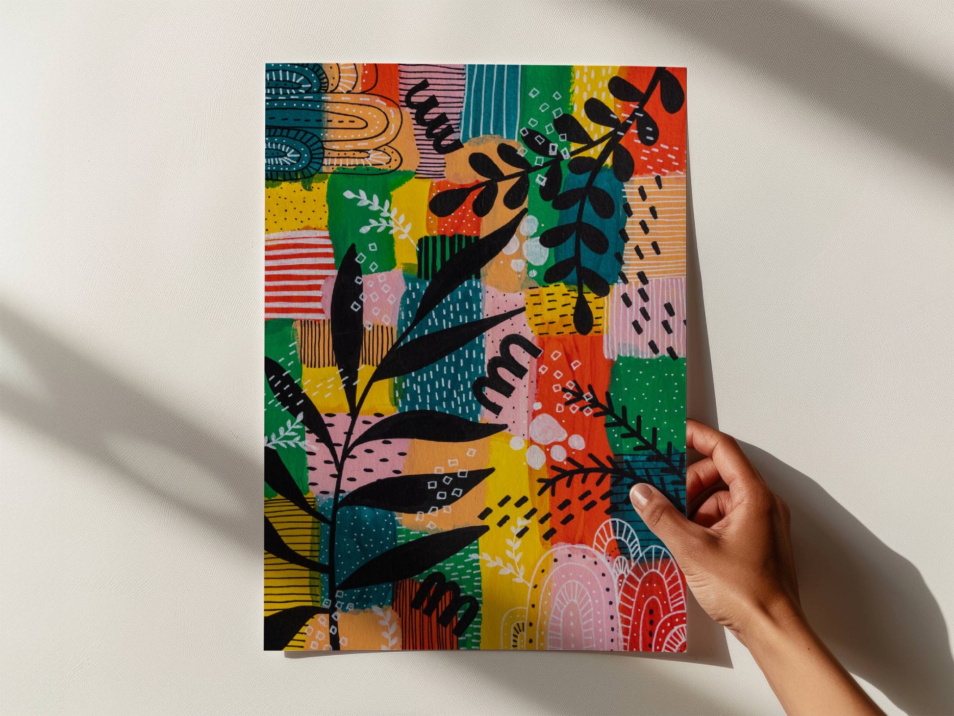 Abstract Botanical Poster Print - Tania Bisaz
