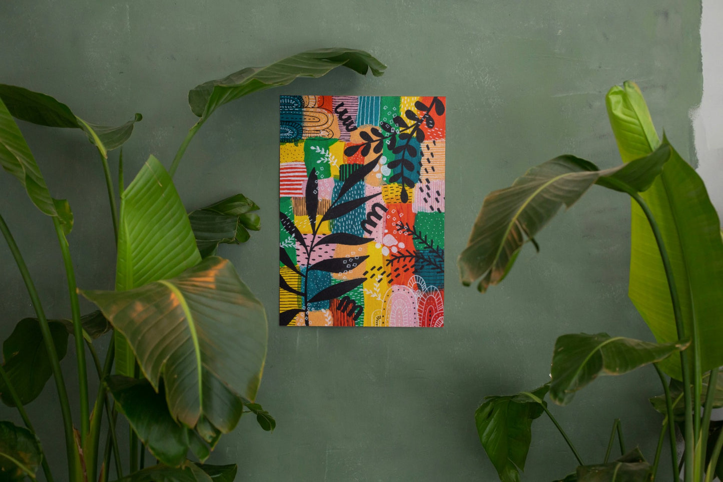 Abstract Botanical Poster Print - Tania Bisaz