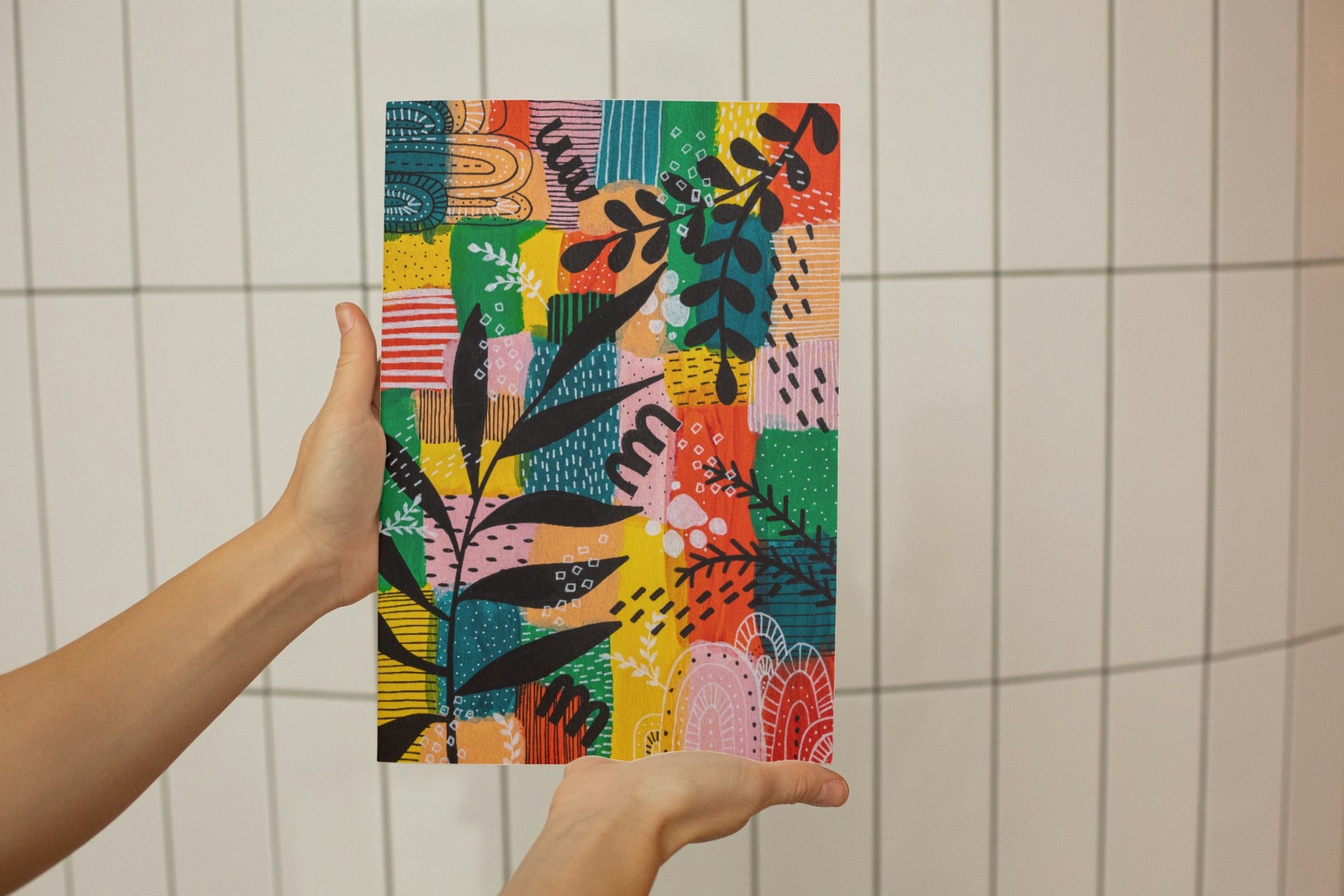 Abstract Botanical Poster Print - Tania Bisaz