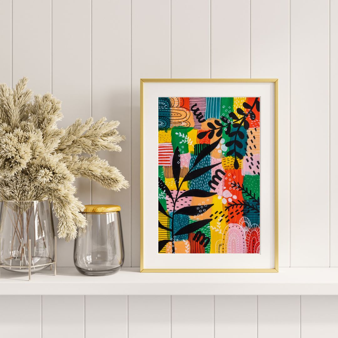 Abstract Botanical Poster Print - Tania Bisaz