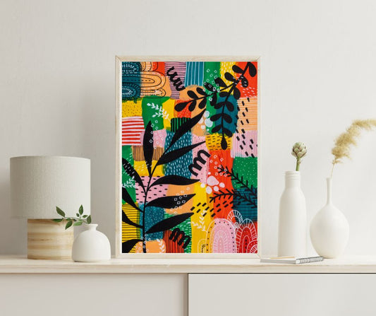 Abstract Botanical Poster Print - Tania Bisaz