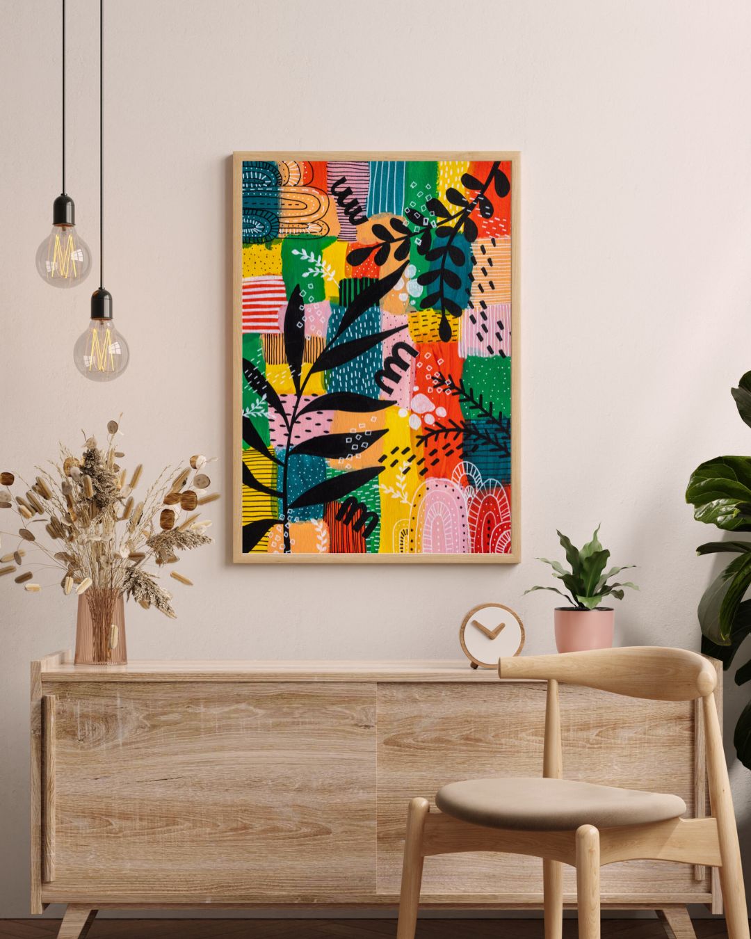 Abstract Botanical Poster Print - Tania Bisaz
