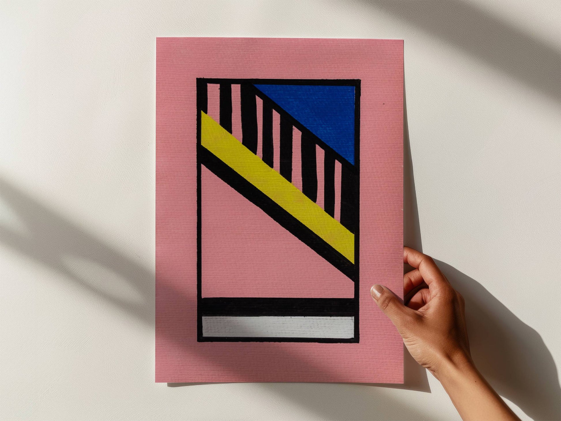 Modern Abstract Art Poster Print - Tania Bisaz