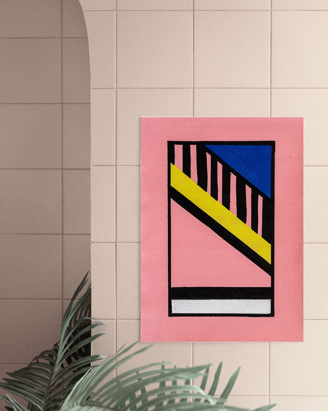 Modern Abstract Art Poster Print - Tania Bisaz