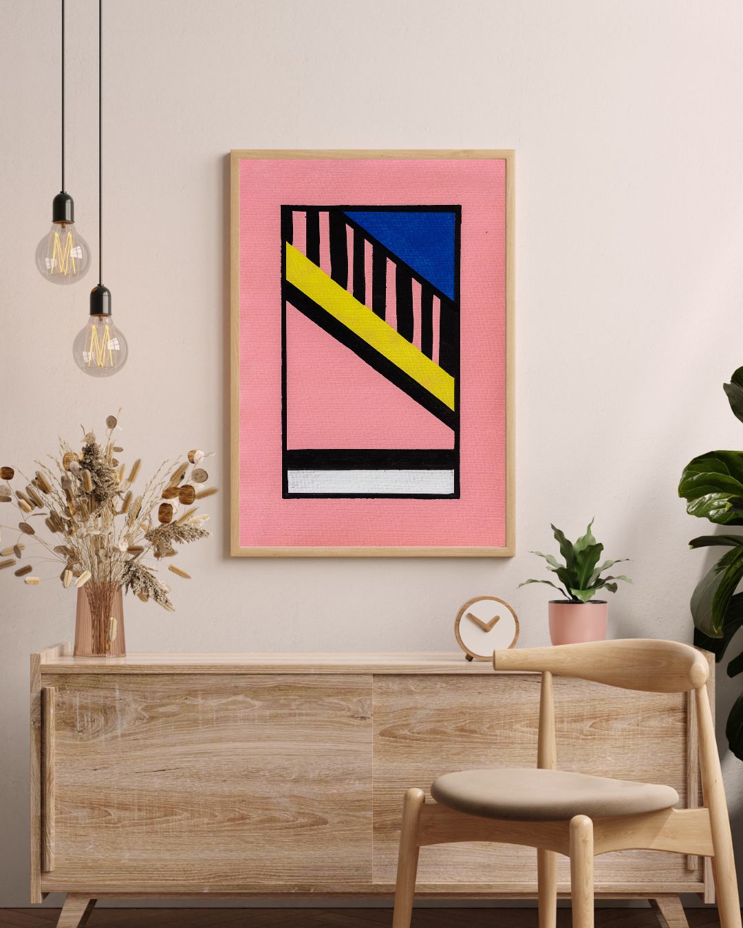 Modern Abstract Art Poster Print - Tania Bisaz