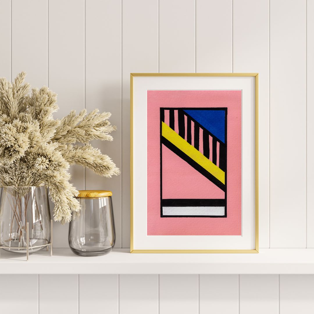 Modern Abstract Art Poster Print - Tania Bisaz