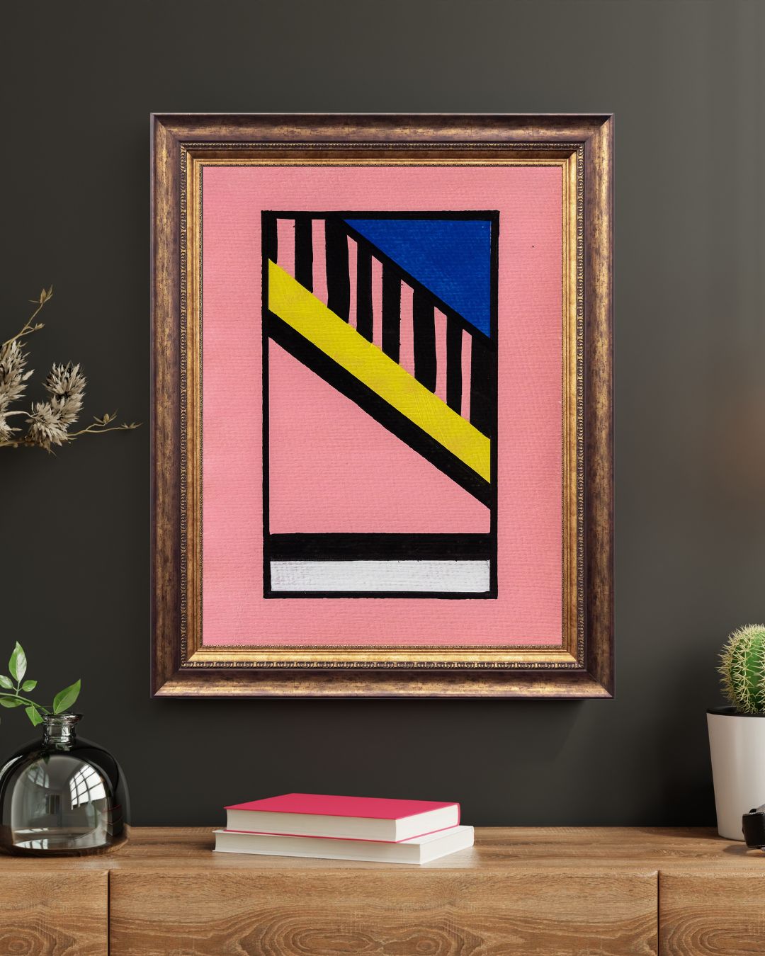 Modern Abstract Art Poster Print - Tania Bisaz