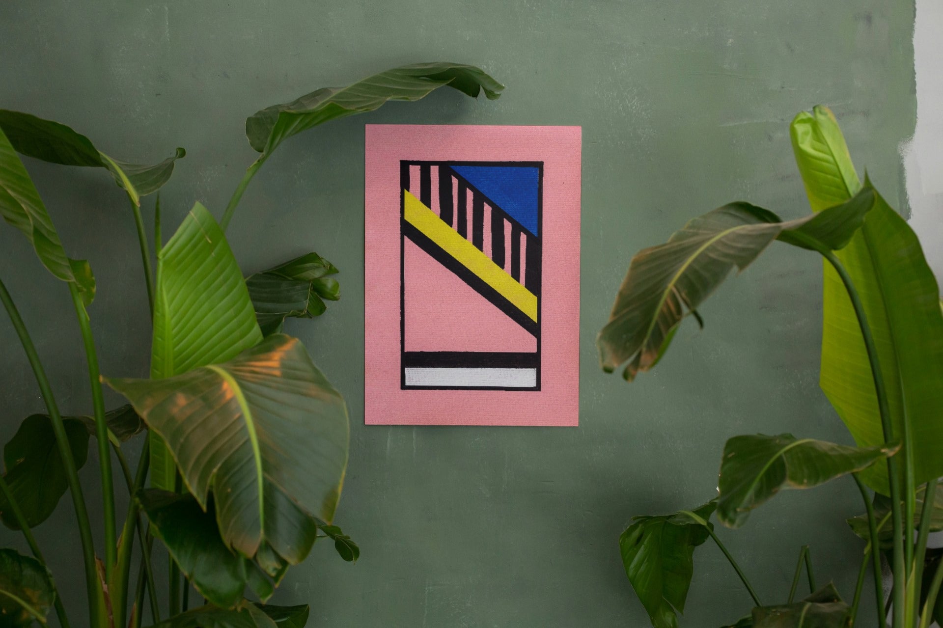 Modern Abstract Art Poster Print - Tania Bisaz