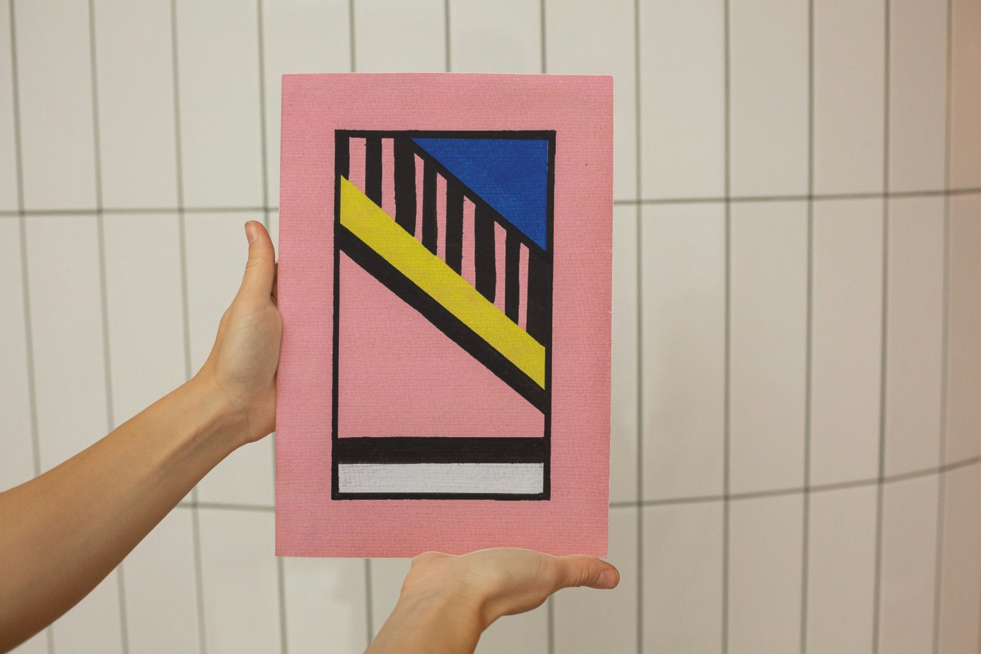 Modern Abstract Art Poster Print - Tania Bisaz