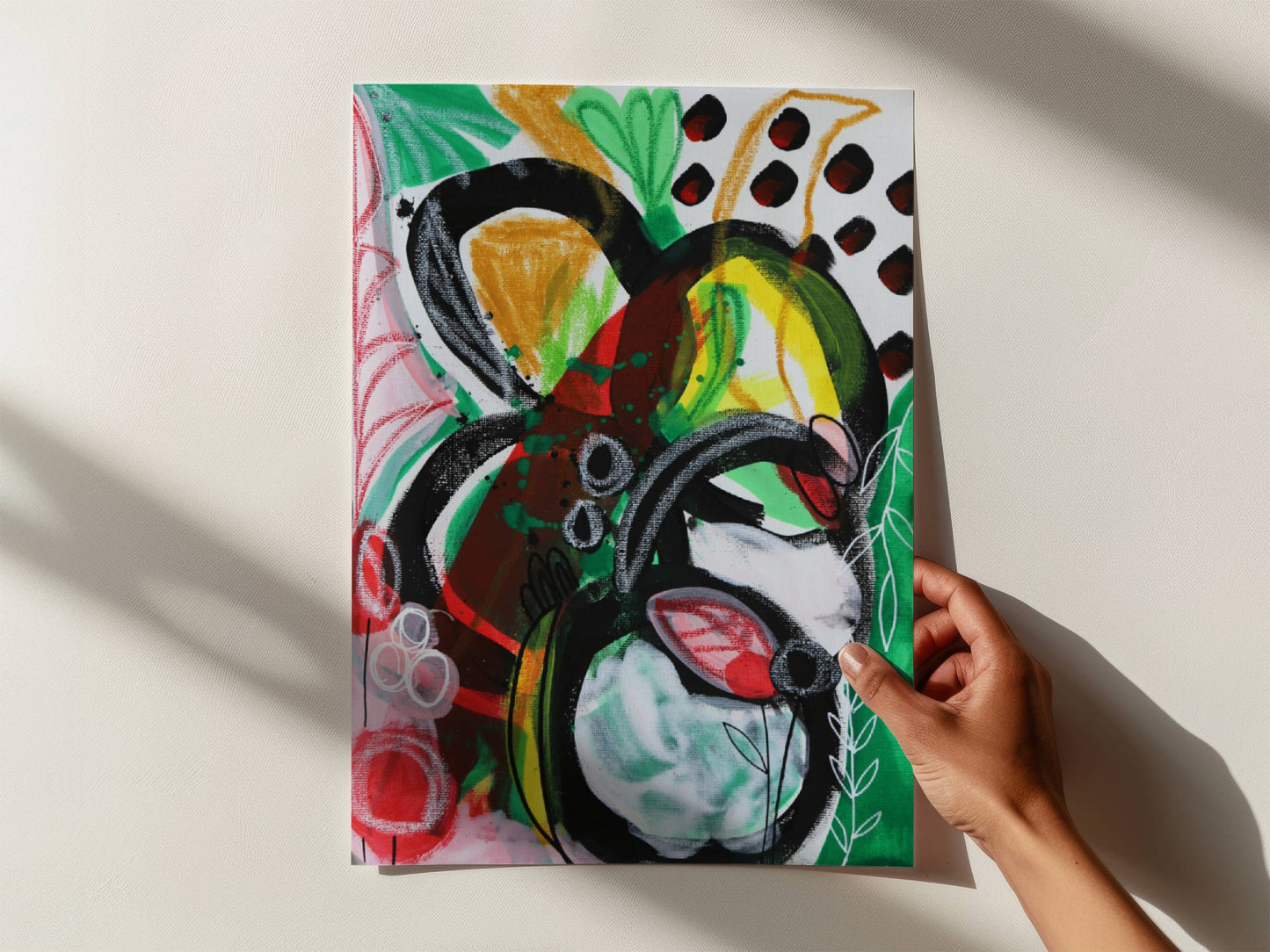 Abstract Art Poster Print - Tania Bisaz