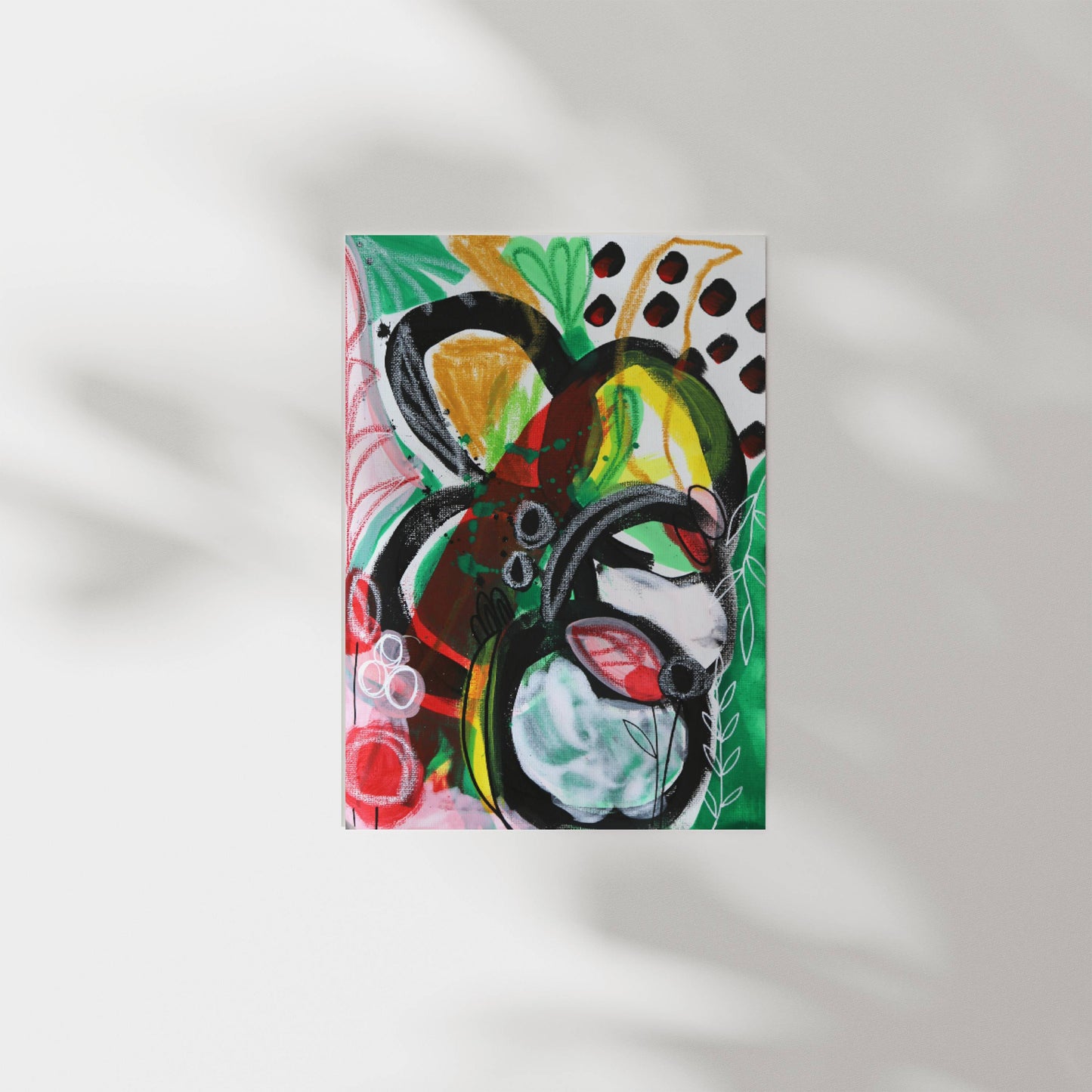 Abstract Art Poster Print - Tania Bisaz