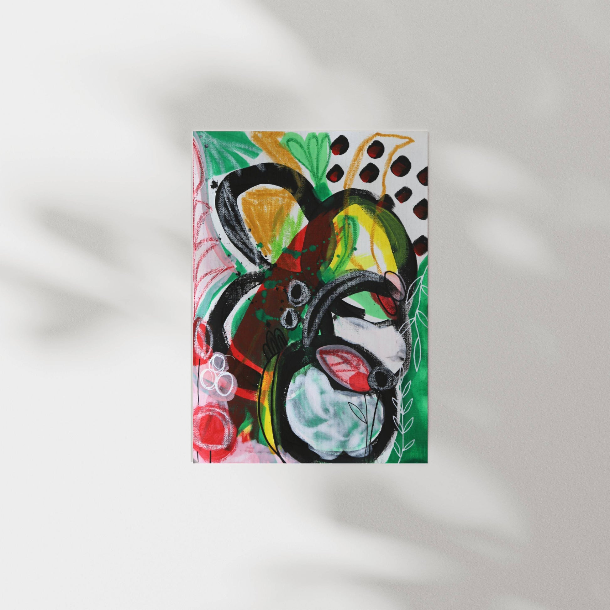 Abstract Art Poster Print - Tania Bisaz