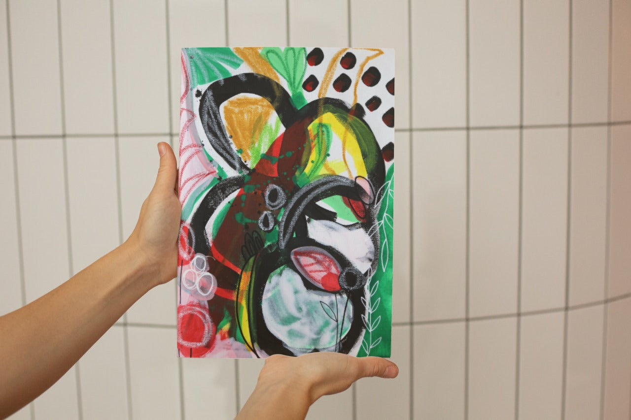 Abstract Art Poster Print - Tania Bisaz