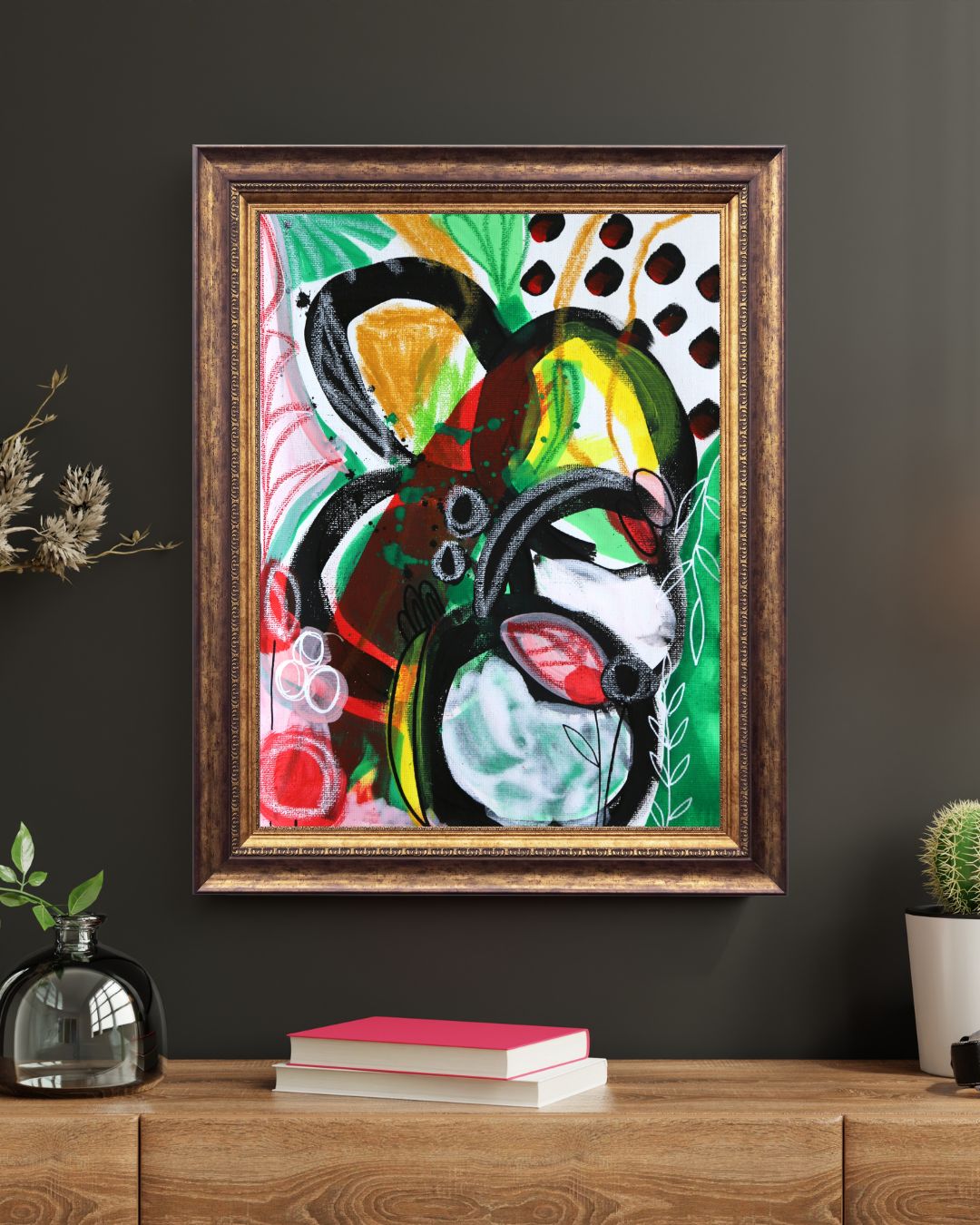 Abstract Art Poster Print - Tania Bisaz