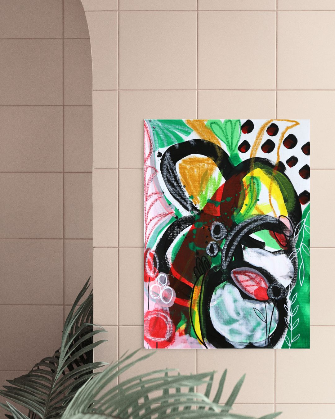 Abstract Art Poster Print - Tania Bisaz