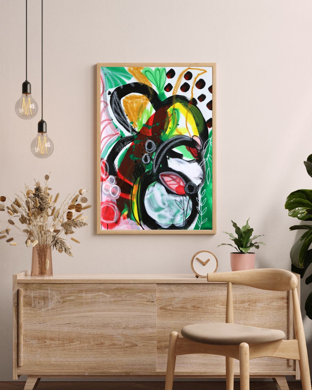 Abstract Art Poster Print - Tania Bisaz