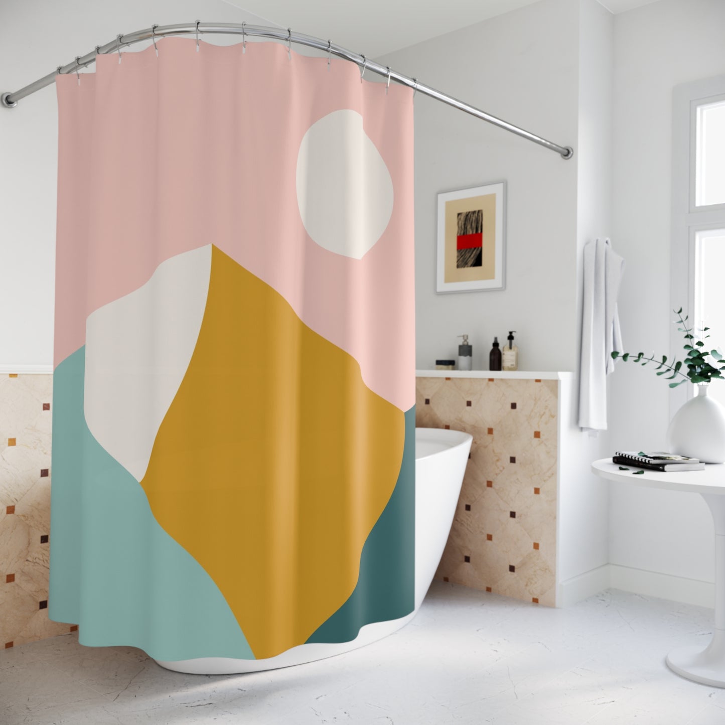 Abstract Art Shower Curtain