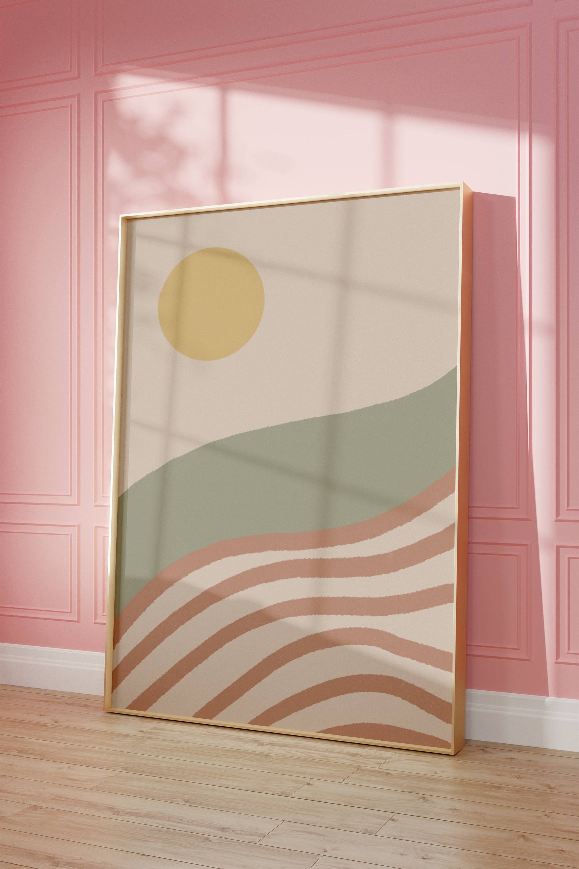 Abstract Sea, Digital Art Print - Tania Bisaz