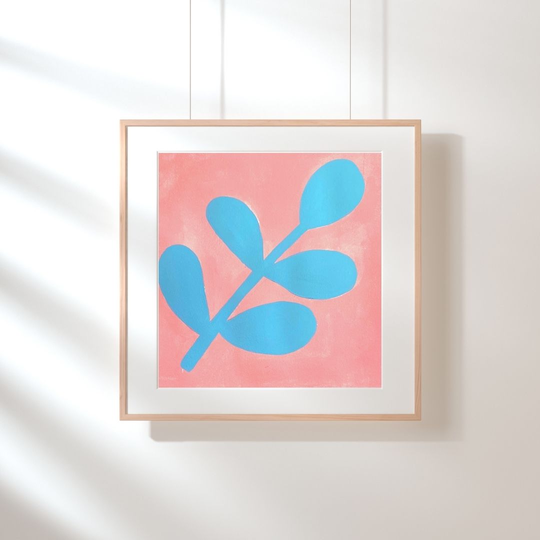 Original Abstract Painting, Desert Botanicals #06 - Tania Bisaz