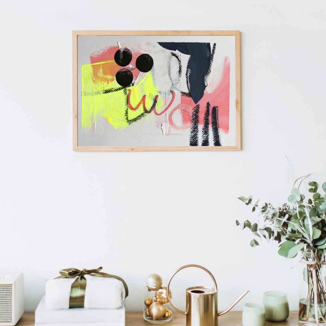 Signals – Series of A5 Original Paintings (Mixed Media on Paper)