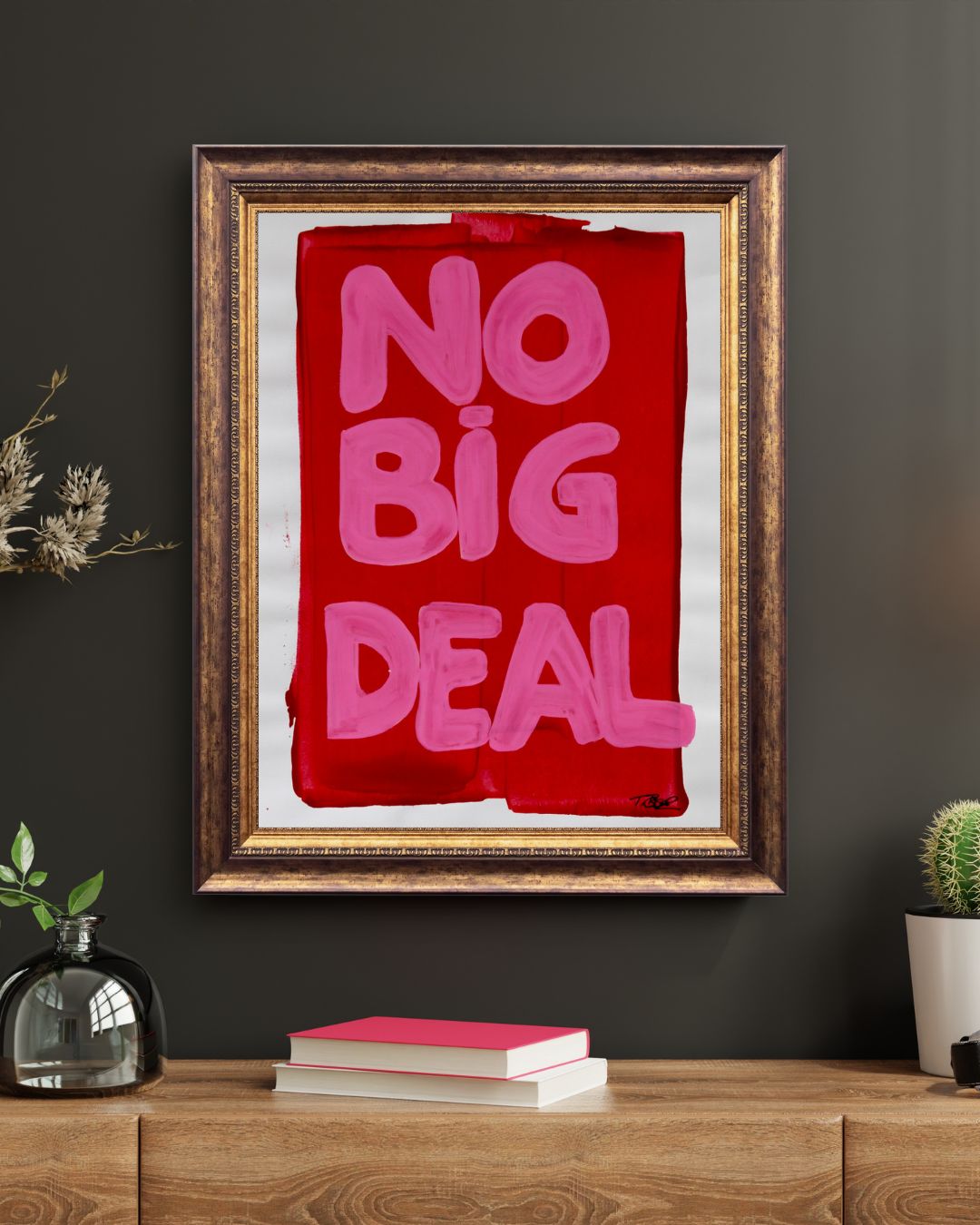 No Big Deal – A4 Original Painting