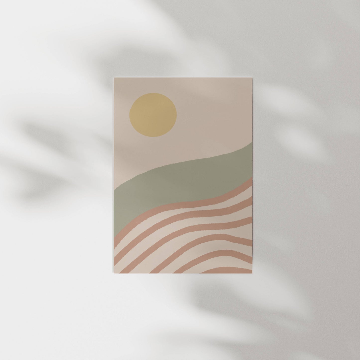 Abstract Sea, Digital Art Print