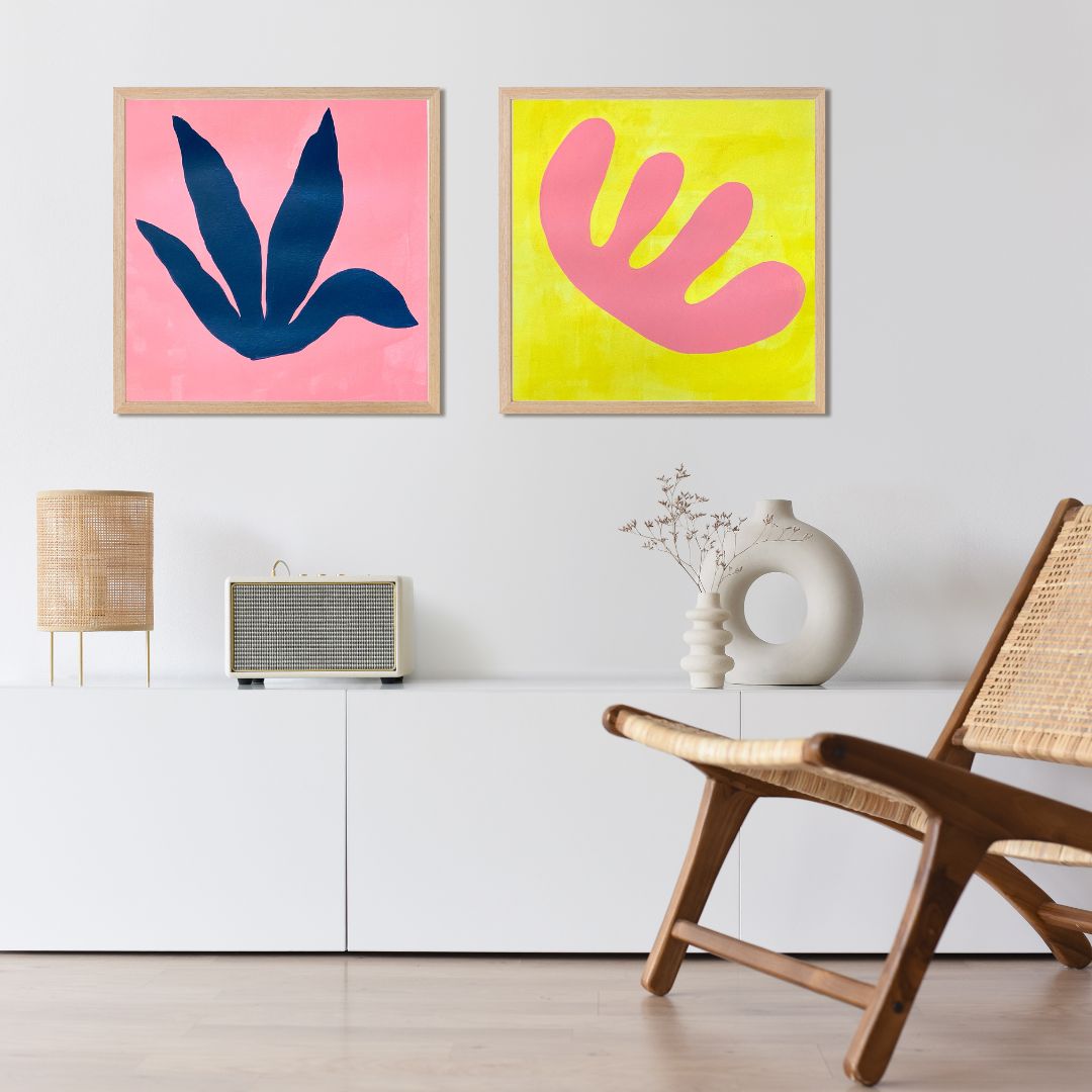 Original Abstract Painting, Desert Botanicals #05 - Tania Bisaz