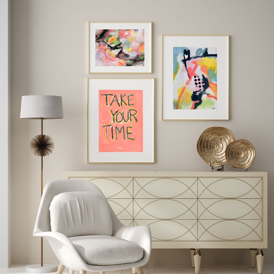 Unforced Harmony – Original Painting, A3 (29.7 x 42 cm)