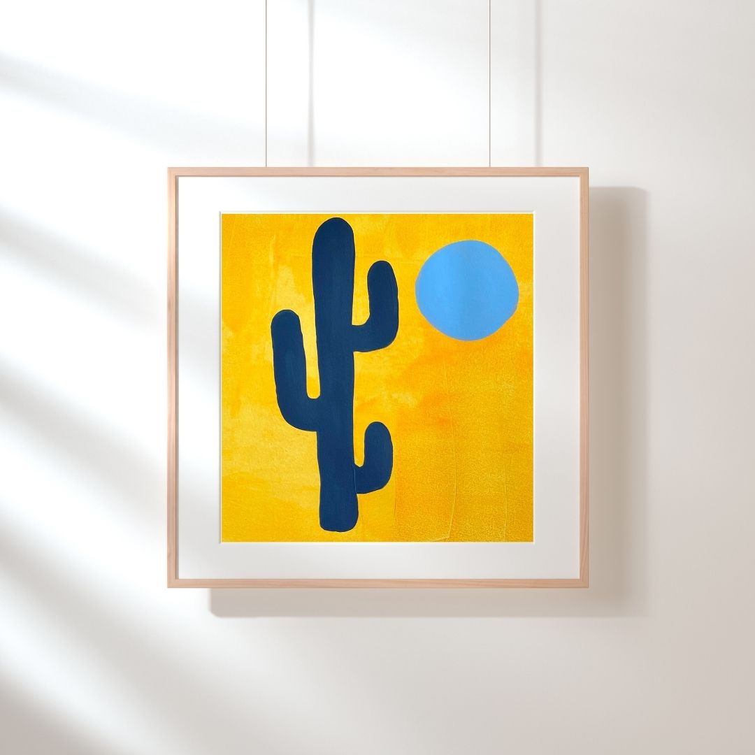 Original Abstract Painting, Desert Botanicals #02 - Tania Bisaz