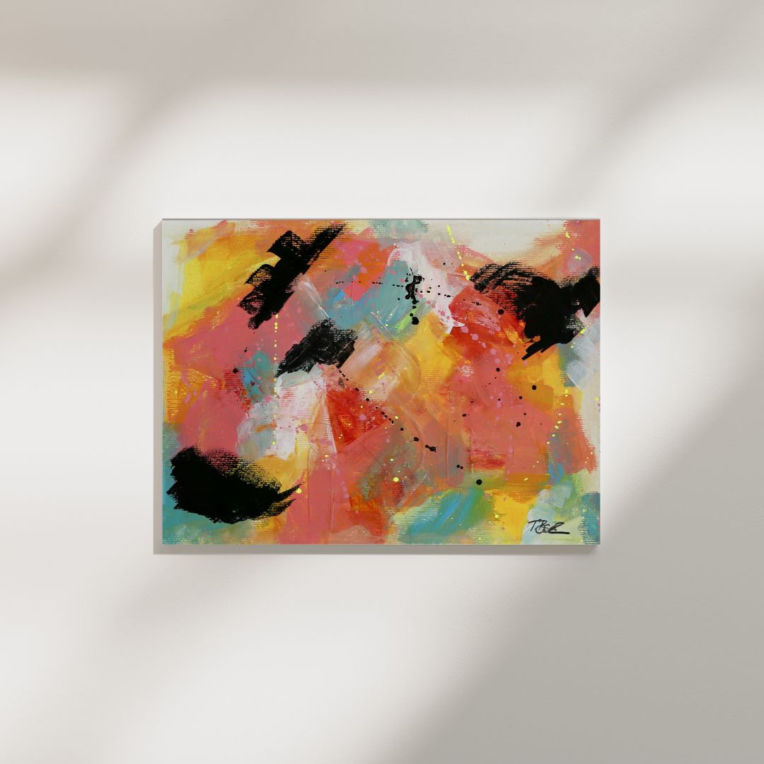 Palm Springs – Original Painting, A4 (21 x 29.7 cm)