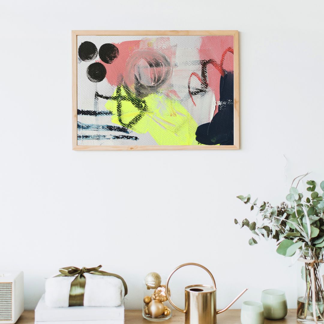 Signals – Series of A5 Original Paintings (Mixed Media on Paper)