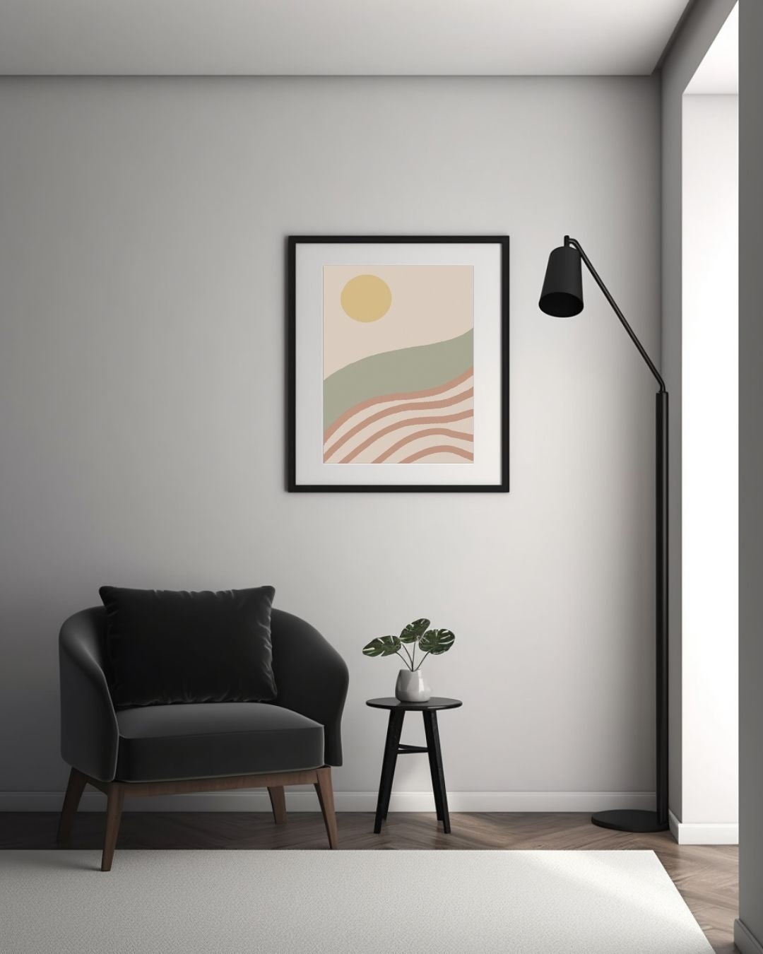 Abstract Sea, Digital Art Print - Tania Bisaz