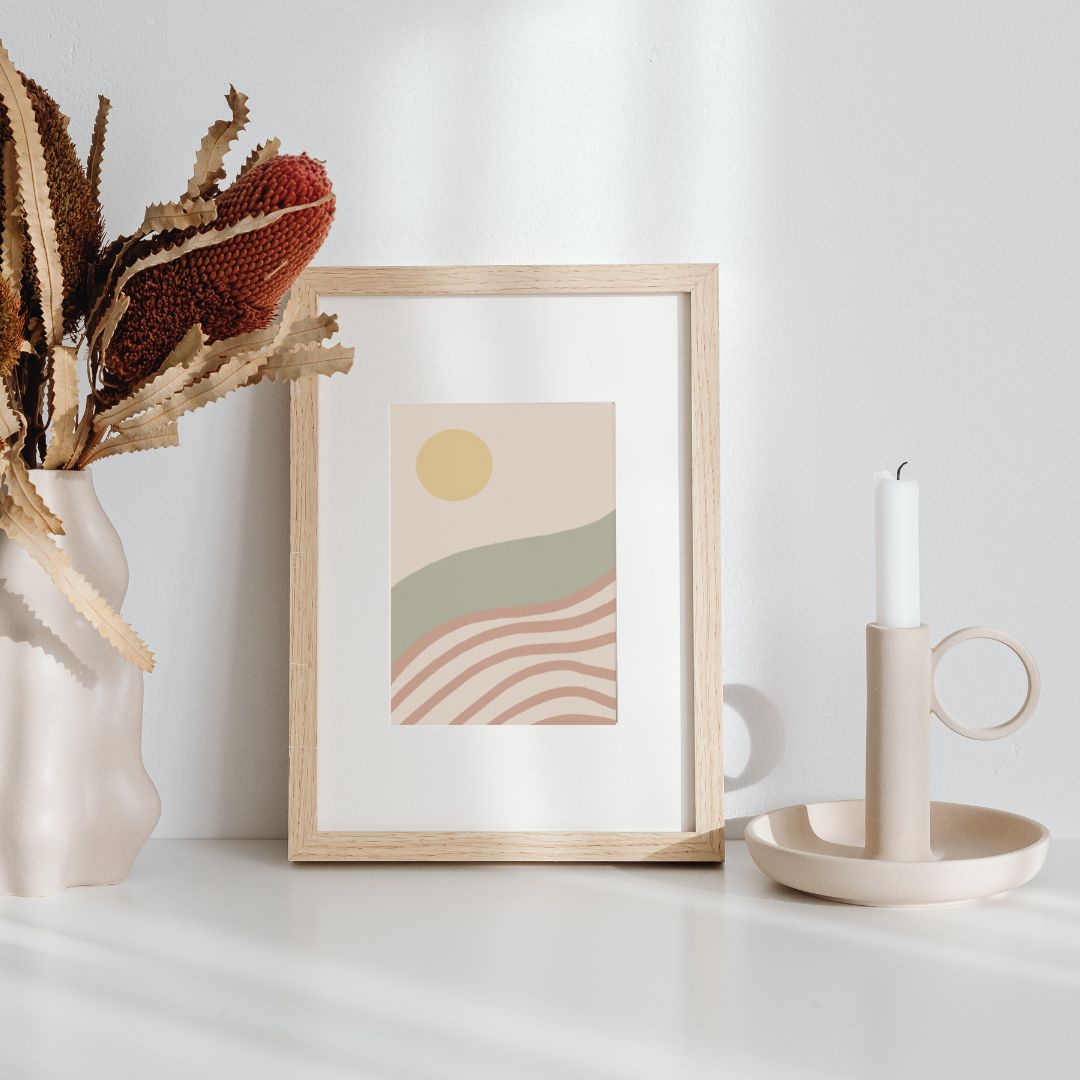 Abstract Sea, Digital Art Print - Tania Bisaz