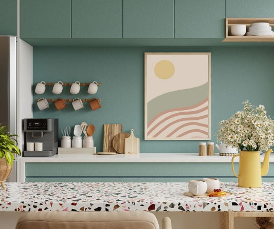 Abstract Sea, Digital Art Print - Tania Bisaz