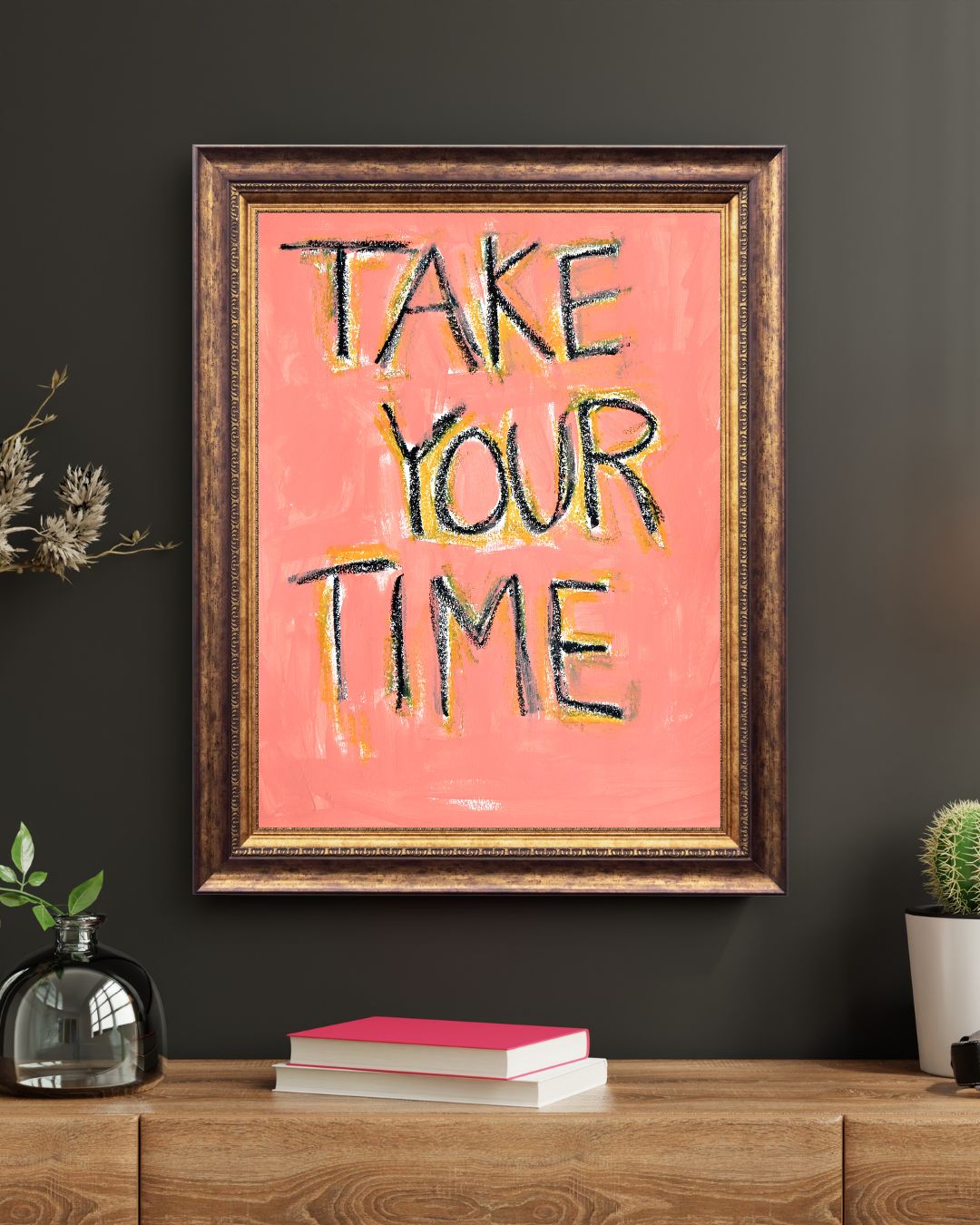 Take Your Time – Original Painting, A2 (42 x 59.4 cm)