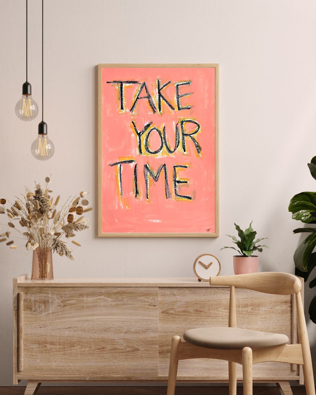 Take Your Time – Original Painting, A2 (42 x 59.4 cm)