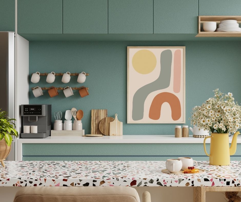 Abstract Bold Shapes, Digital Art Print - Tania Bisaz